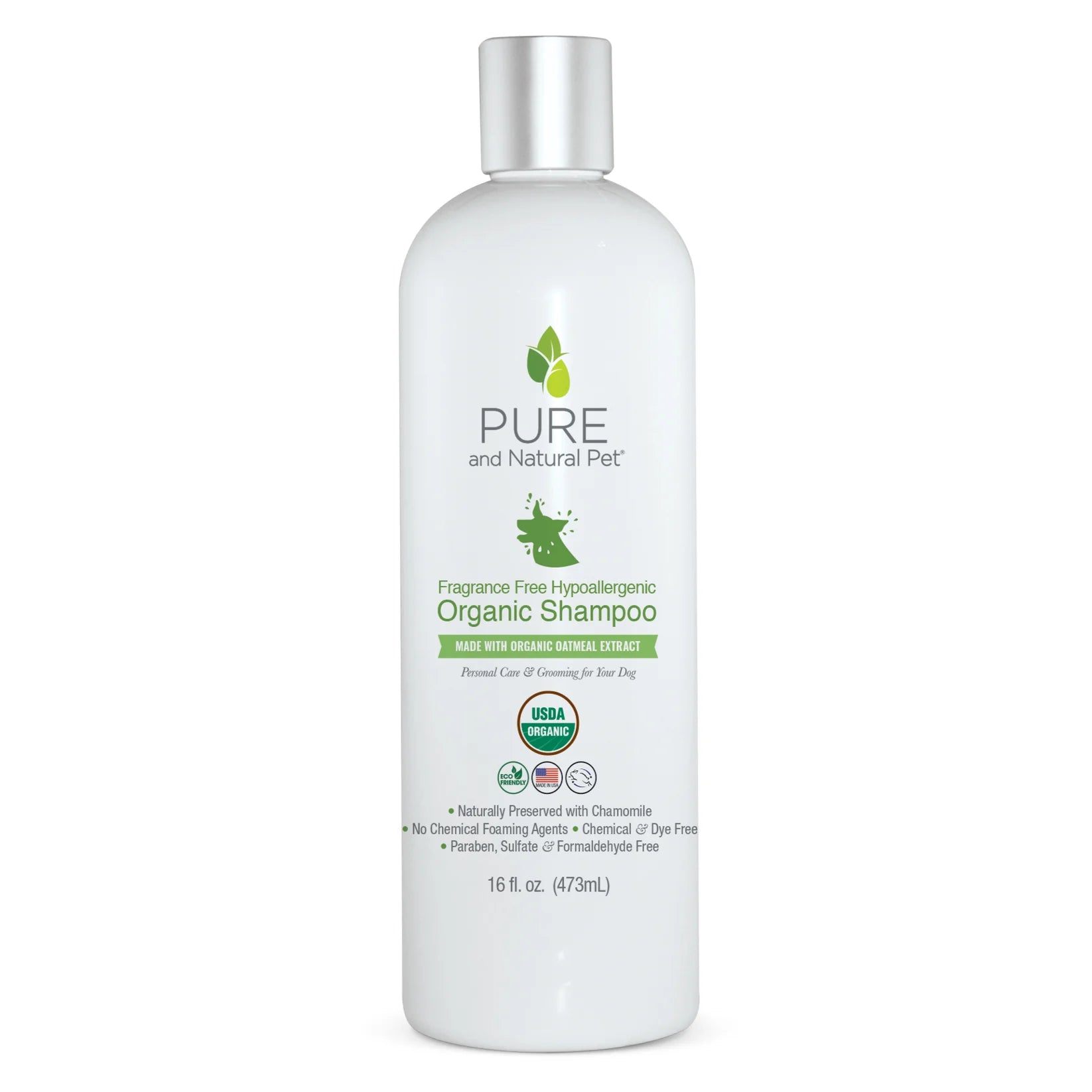 Fragrance Free Hypoallergenic Organic Shampoo