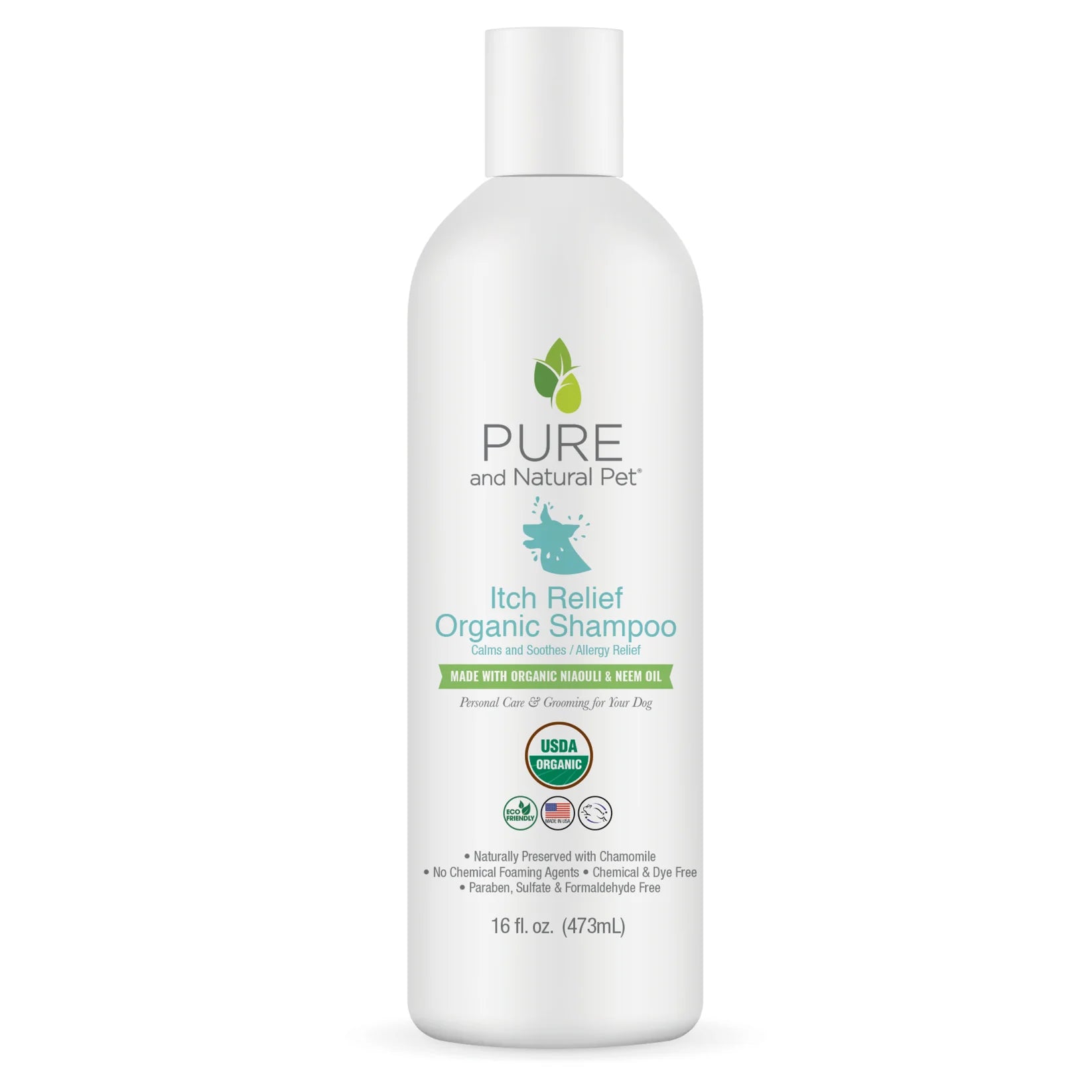 Itch Relief Organic Shampoo - Light Lavender & Mint