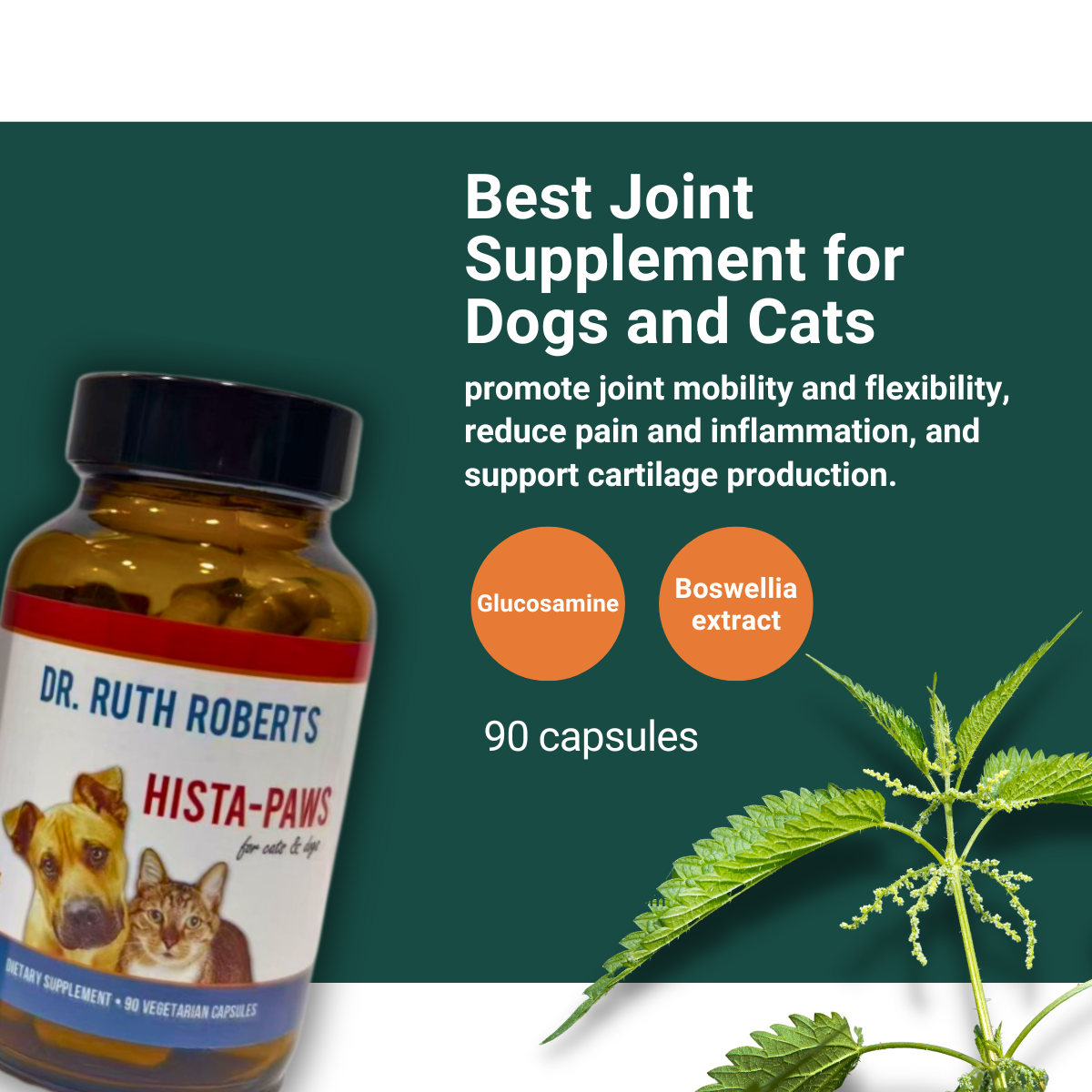 Arthri-Pawz – with Glucosamine for Cats and Dogs