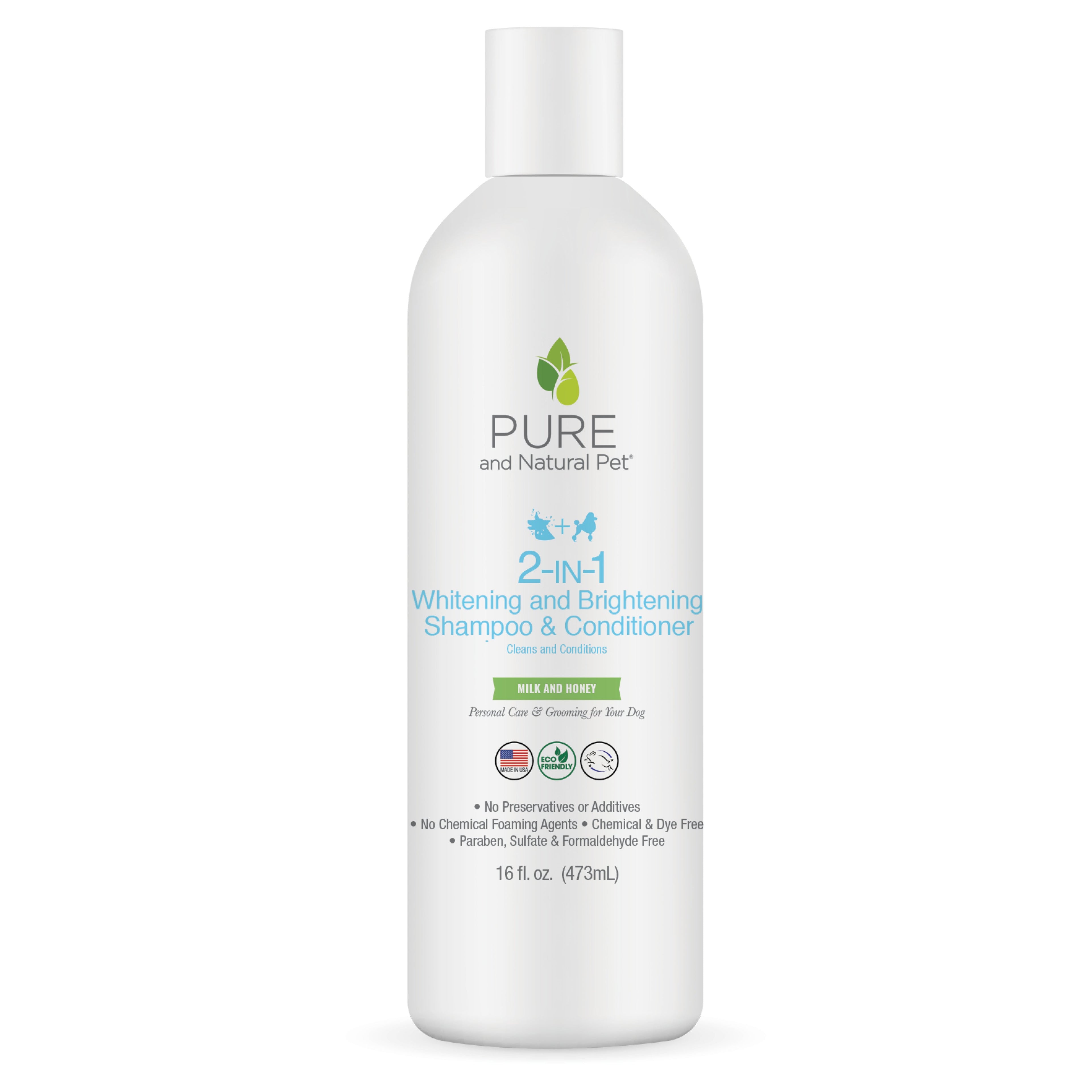 2-in-1 Whitening and Brightening Shampoo & Conditioner (Milk and Honey)