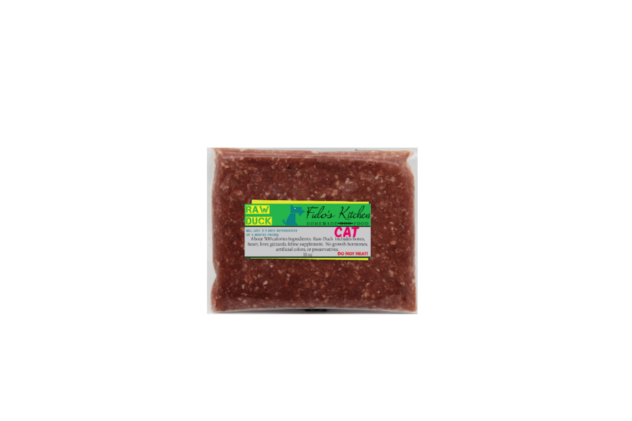 Tender Duck Raw Cat Meal